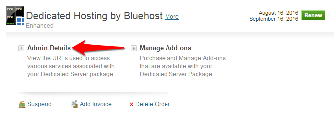 Accessing Your Dedicated Hosting By Bluehost Order Knowledgebase Images, Photos, Reviews